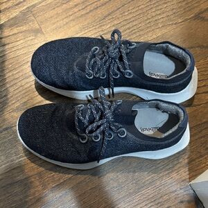 Allbirds Men's Dark Blue Wool Sneakers